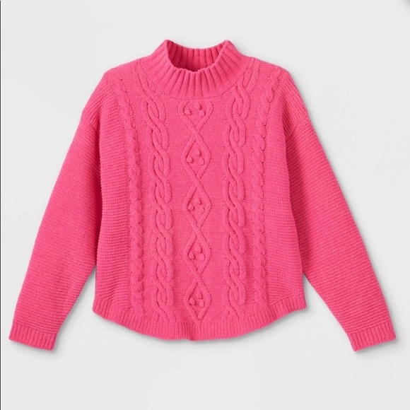 Cat & Jack Pink XS (4/5) Sweater - Picture 1 of 4
